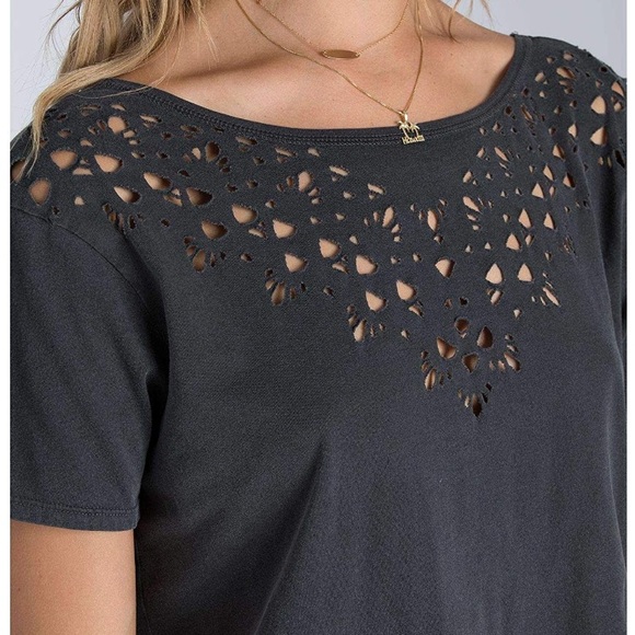 Billabong One Look Knit Crop T-Shirt - Picture 3 of 9